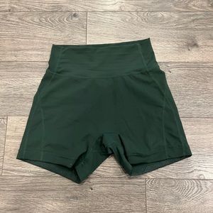 BuffBunny Green Spin Shorts Size small